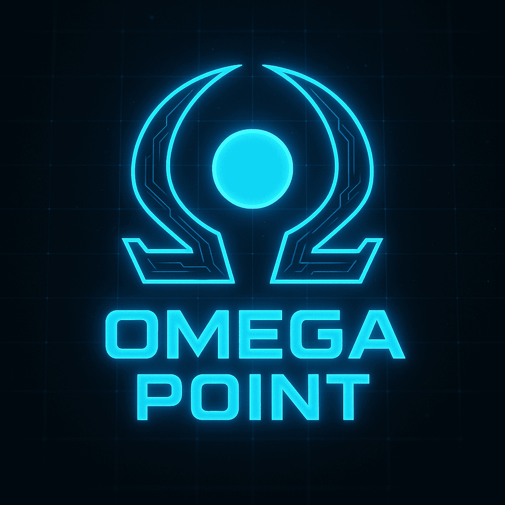 Omega Point logo watermark